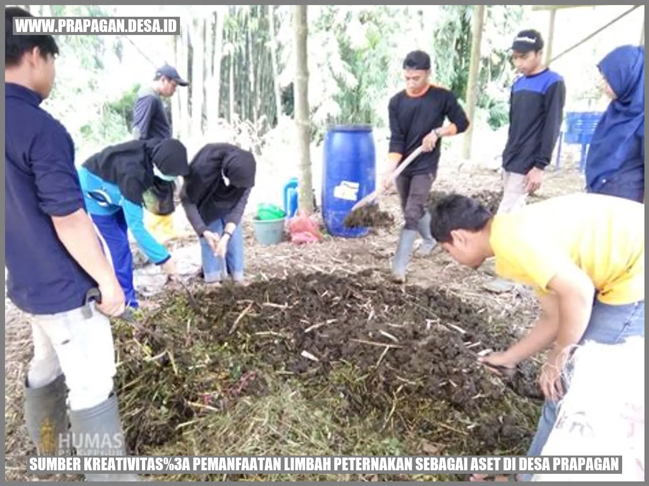 Sumber Kreativitas: Pemanfaatan Limbah Peternakan sebagai Aset di Desa Prapagan