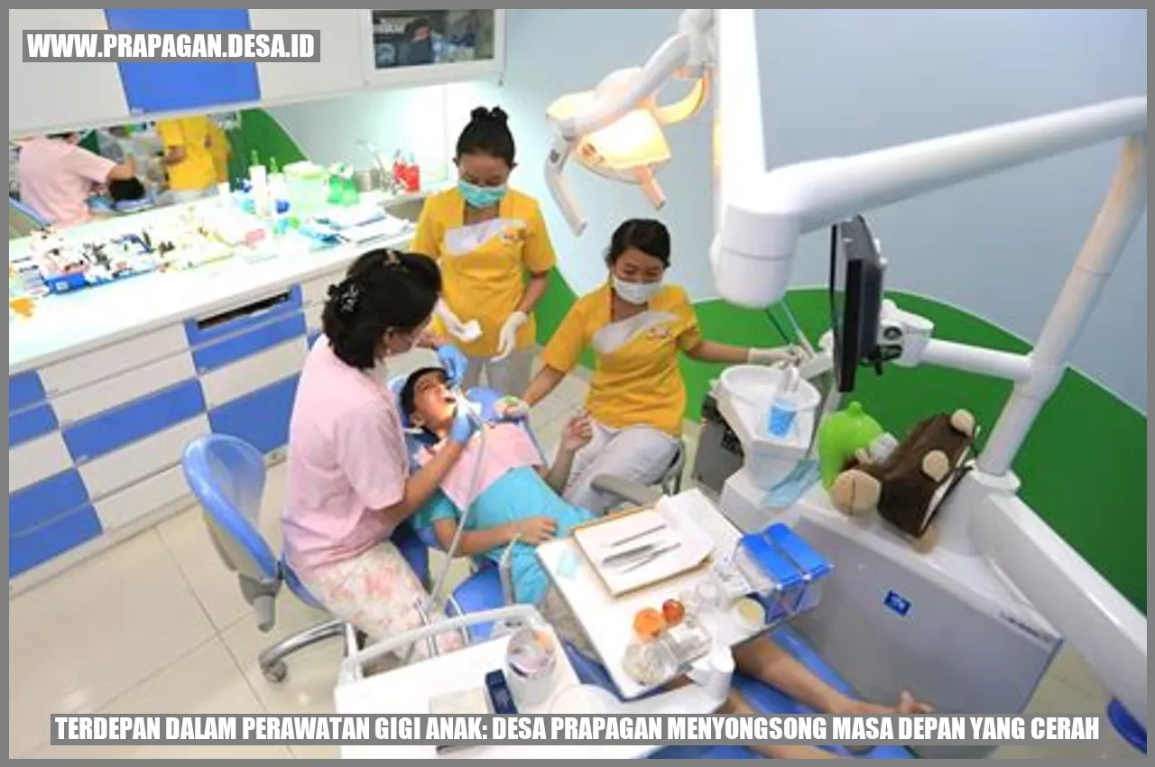 Terdepan dalam Perawatan Gigi Anak: Desa prapagan Menyongsong Masa Depan yang Cerah