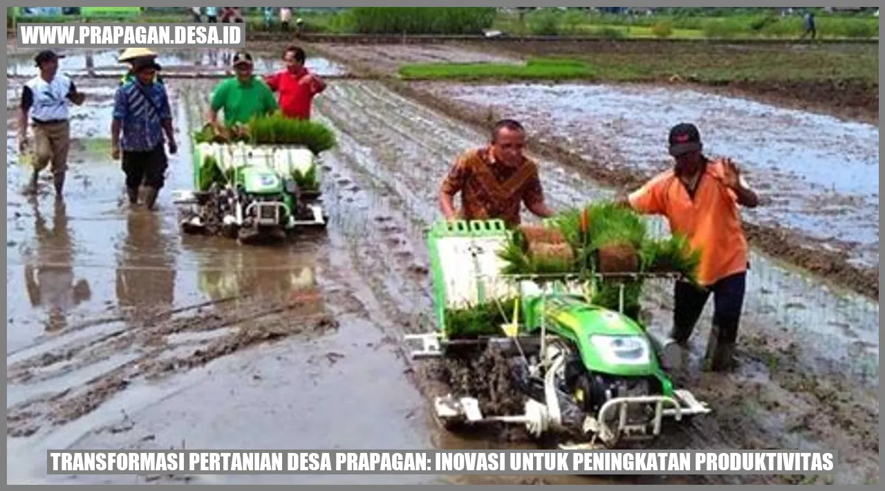 Transformasi Pertanian Desa Prapagan: Inovasi untuk Peningkatan Produktivitas