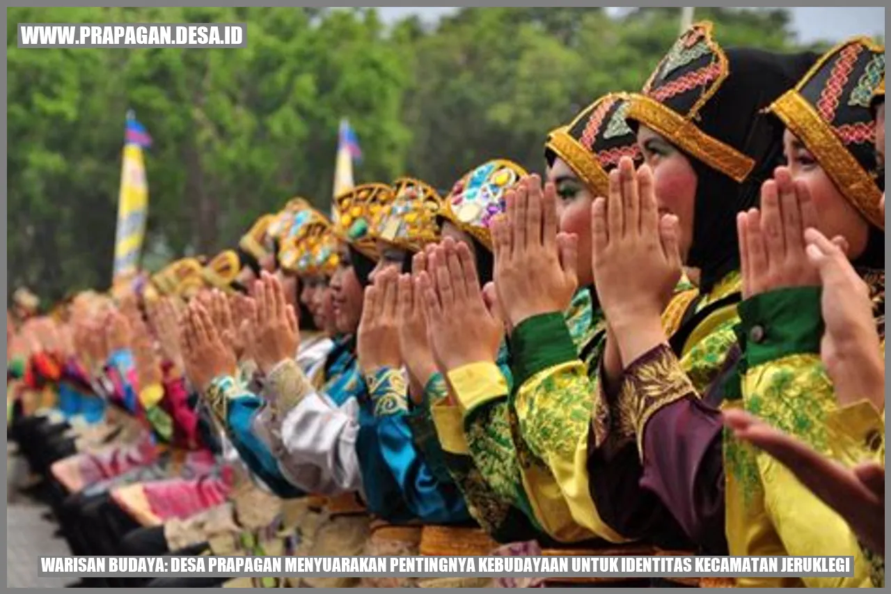 Gambar Warisan Budaya: Desa Prapagan Menyuarakan Pentingnya Kebudayaan untuk Identitas Kecamatan Jeruklegi