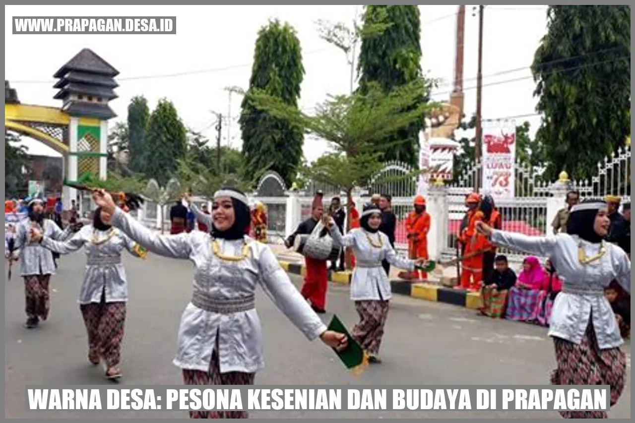 Warna Desa: Pesona Kesenian dan Budaya di prapagan